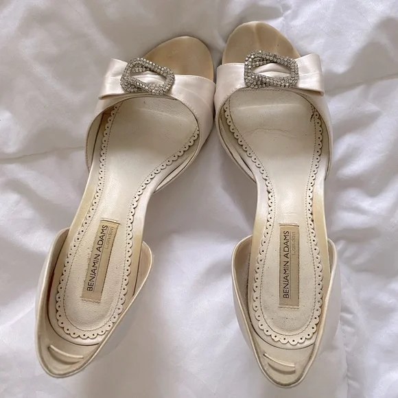Benjamin Adams London Salma Bridal Shoe - 6.5/37 - Picture 4 of 5